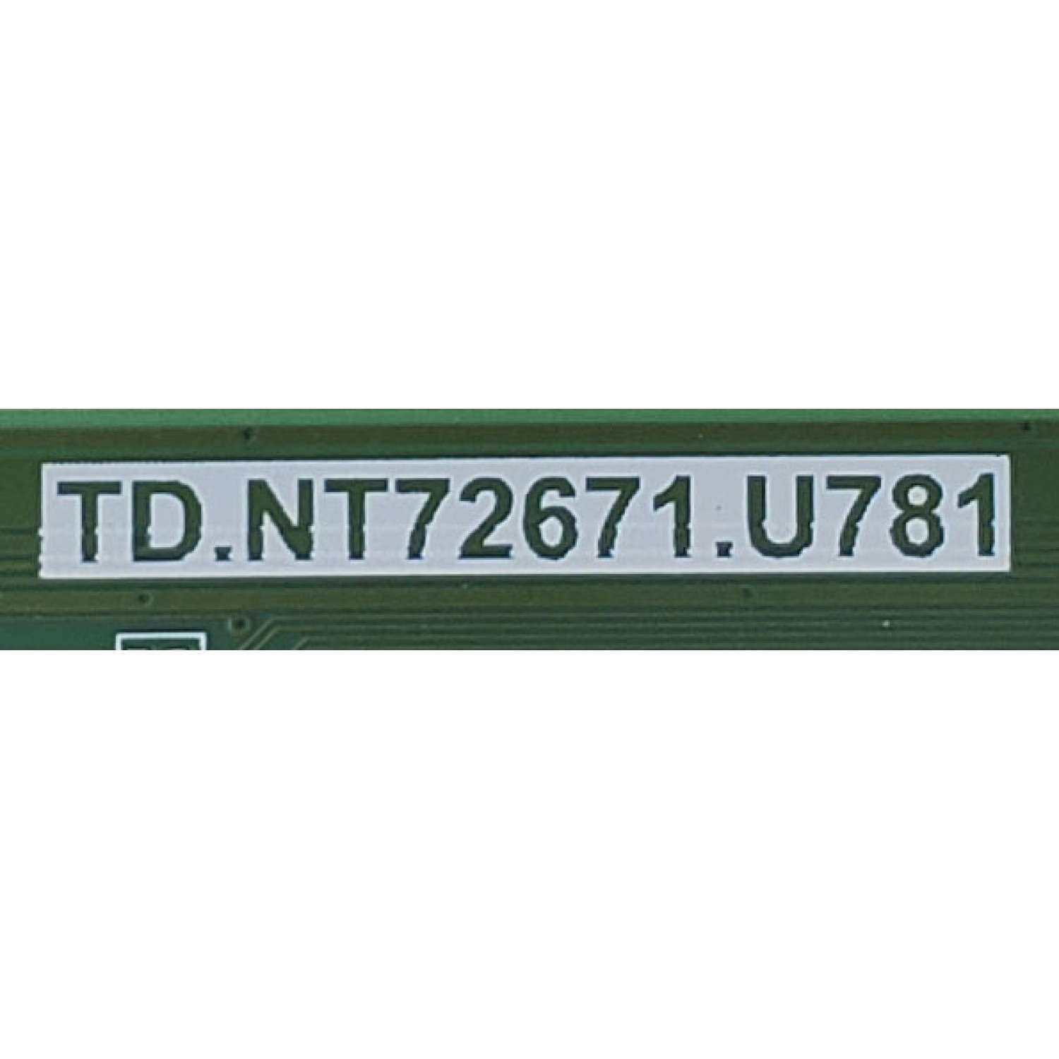 MAIN PARA TV HKPRO UHD SMART TV / NUMERO DE PARTE 02-MANT72671 / TD.NT72671.U781 / 02-MANT72671-CA01 / 1NT671A / B20085655 / DISPLAY CV580U1-T01 REV:01 / MODELO HKP58UHD7 - Imagen 3